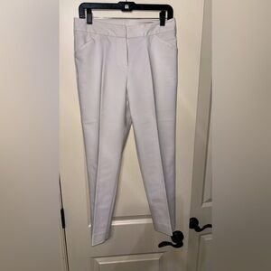 Alex Marie Ankle Dress Pants. Lined. White. Size 6. VGUC